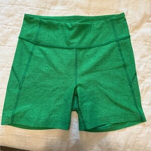 Outdoor Voices Vibrant Green Bike Shorts